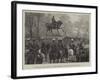 Unveiling the Statue of Lord Gough in the Phoenix Park, Dublin-null-Framed Giclee Print