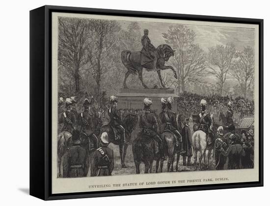 Unveiling the Statue of Lord Gough in the Phoenix Park, Dublin-null-Framed Stretched Canvas