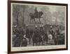 Unveiling the Statue of Lord Gough in the Phoenix Park, Dublin-null-Framed Giclee Print