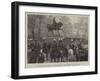 Unveiling the Statue of Lord Gough in the Phoenix Park, Dublin-null-Framed Giclee Print