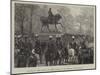 Unveiling the Statue of Lord Gough in the Phoenix Park, Dublin-null-Mounted Giclee Print