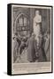 Unveiling the Statue of Mr Gladstone in the Central Lobby of the Houses of Parliament-Alexander Stuart Boyd-Framed Stretched Canvas