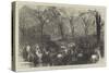 Unveiling the Statue of Sir Walter Scott in Central Park, New York-null-Stretched Canvas