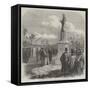 Unveiling the Statue of the Late Prince Consort at Hull-null-Framed Stretched Canvas