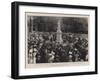 Unveiling the Statue of Tom Hughes at Rugby School-null-Framed Giclee Print