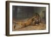 Unwanted Affection (Oil on Canvas)-Paul Friedrich Meyerheim-Framed Giclee Print