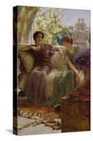 Unwelcome Confidence, 1895-Sir Lawrence Alma-Tadema-Stretched Canvas