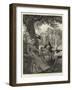 Unwelcome Visitors, Crows at a Tennis Party in India-Robert Barnes-Framed Giclee Print