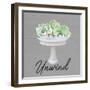 Unwind Succulent-Marcus Prime-Framed Art Print