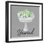 Unwind Succulent-Marcus Prime-Framed Art Print