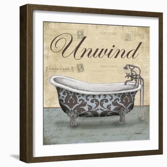 Unwind Tub-Todd Williams-Framed Art Print