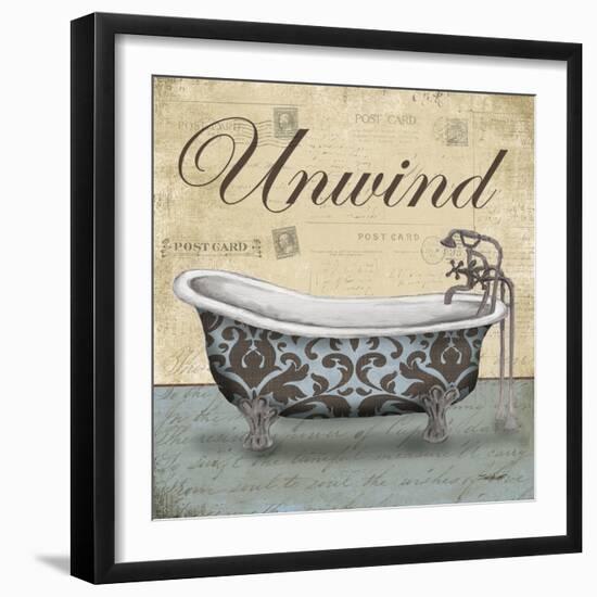 Unwind Tub-Todd Williams-Framed Art Print