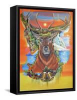 Unwrap Natures Gifts-Sue Clyne-Framed Stretched Canvas