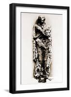 Unwrapped Mummy of Ramesses II-Science Source-Framed Giclee Print