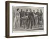 Unwrapping Ancient Egyptian Mummies in the Boulak Museum at Cairo-Richard Caton Woodville II-Framed Giclee Print