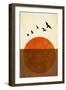 Up and Away-Kubistika-Framed Giclee Print