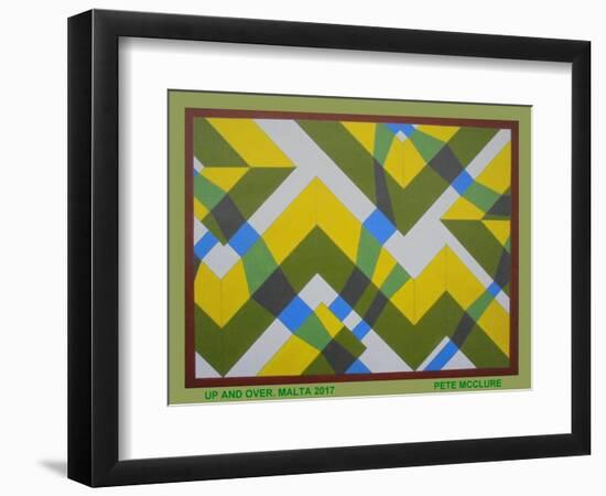 Up and Over, 2017-Peter McClure-Framed Giclee Print