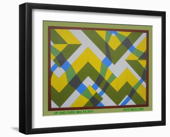 Up and Over, 2017-Peter McClure-Framed Giclee Print