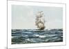 Up Channel - The 'Lahloo'-Montague Dawson-Mounted Premium Giclee Print