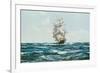 Up Channel, the Lahloo-Montague Dawson-Framed Premium Giclee Print