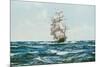 Up Channel, the Lahloo-Montague Dawson-Mounted Premium Giclee Print