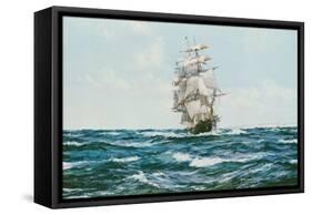 Up Channel, the Lahloo-Montague Dawson-Framed Stretched Canvas