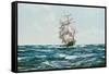 Up Channel, the Lahloo-Montague Dawson-Framed Stretched Canvas