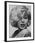 Up Coming Actress Sybil Saulnier Bearing Strong Resemblance to Marilyn Monroe-Paul Schutzer-Framed Premium Photographic Print