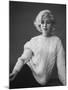 Up Coming Actress Sybil Saulnier Bearing Strong Resemblance to Marilyn Monroe-Paul Schutzer-Mounted Premium Photographic Print