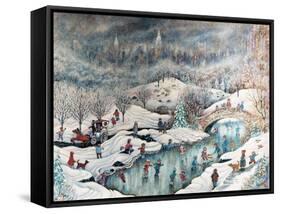 Up in Central Park-Bill Bell-Framed Stretched Canvas