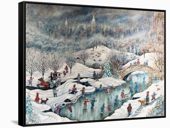 Up in Central Park-Bill Bell-Framed Stretched Canvas