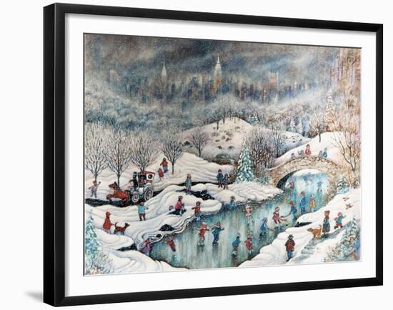 Up in Central Park-Bill Bell-Framed Giclee Print