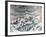 Up in Central Park-Bill Bell-Framed Giclee Print