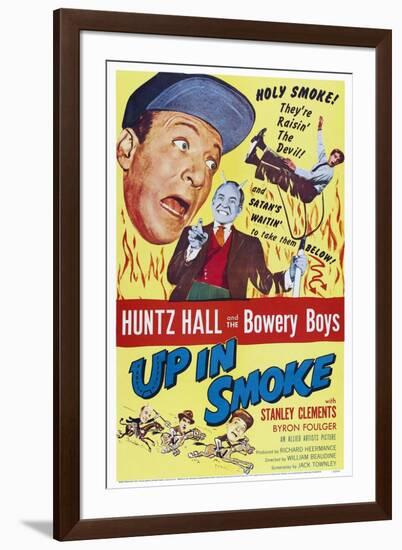 Up in Smoke-null-Framed Art Print