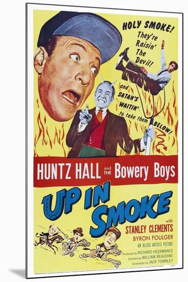 Up in Smoke-null-Mounted Art Print