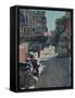 Up Jagdish Road, early Afternoon, 2013-Peter Brown-Framed Stretched Canvas