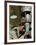 "Up Periscope!," April 22, 1944-Mead Schaeffer-Framed Giclee Print