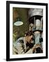 "Up Periscope!," April 22, 1944-Mead Schaeffer-Framed Giclee Print