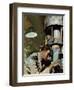 "Up Periscope!," April 22, 1944-Mead Schaeffer-Framed Premium Giclee Print