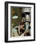 "Up Periscope!," April 22, 1944-Mead Schaeffer-Framed Premium Giclee Print