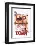 Up Side Down 1-Design Fabrikken-Framed Art Print