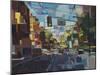 Up Spring Street-Brooke Borcherding-Mounted Art Print