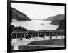 Up the Hudson River from West Point, New York, USA, 1893-John L Stoddard-Framed Giclee Print