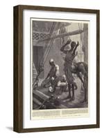 Up the Nile to the Great Dam, Prayer Time on a River Boat-William T. Maud-Framed Giclee Print