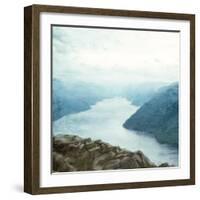 Up the River-Kimberly Allen-Framed Art Print