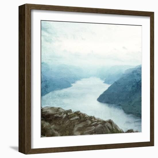 Up the River-Kimberly Allen-Framed Art Print