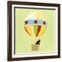 Up, Up and Away I-June Erica Vess-Framed Art Print