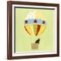 Up, Up and Away I-June Erica Vess-Framed Art Print