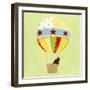 Up, Up and Away I-June Erica Vess-Framed Art Print