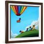 Up, Up and Away-Cindy Thornton-Framed Art Print